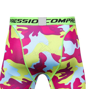 Streetwear Breathable Quick Dry Eco-Friendly Compression <b>Shorts</b> Oversized Workout Wear Customized Design Pattern <b>for</b> <b>Men</b> - Product Image 5