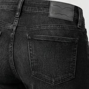 Jean en denim décontracté pour femme grande taille, coupe droite, couleur personnalisée, respirant, fermeture éclair et boutonnière, qualité supérieure - Product Image 5