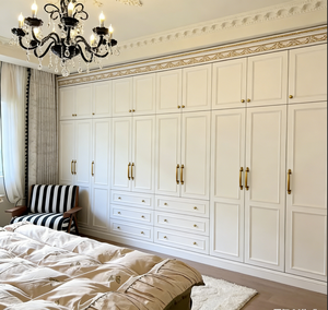 <span class=keywords><strong>Armario</strong></span> de Madera para Guardar Objetos, Armarios para Habitación con Puertas Corredizas de Vidrio, <span class=keywords><strong>Armario</strong></span> con Espejo para Dormitorio - Product Image 4