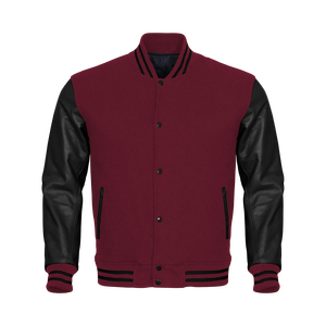 Chaqueta Letterman Personalizada de Invierno con Cuello Alto y Parte Delantera Transpirable para Uniformes Escolares, Chaqueta OEM - Product Image 5