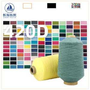 Filato Elastico Oeko-tex 420D 0.3mm, Filo per Smock in Spandex Rivestito in Poliestere, Filo Elastico per Maglieria - Product Image 1