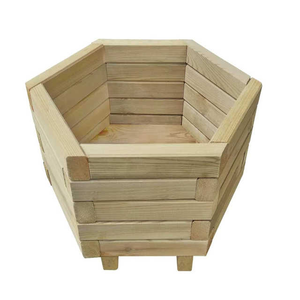 Vase de décoration d'intérieur moderne en bois massif écologique fait main de la meilleure qualité, options personnalisables pour le salon, table, fleurs - Product Image 2