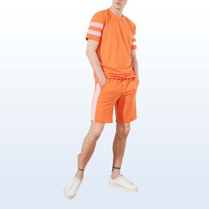 Hosten Greek Enterprises ชุดกางเกงขาสั้นผ้าถักโพลีเอสเตอร์/ ผ้าฝ้ายปรับแต่งโลโก้ตำแหน่งบริการ OEM - Product Image 1