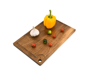 Planche à découper en bois de manguier faite à la main au design luxueux et unique, ustensiles de cuisine, blocs à découper pour légumes en bois - Product Image 1