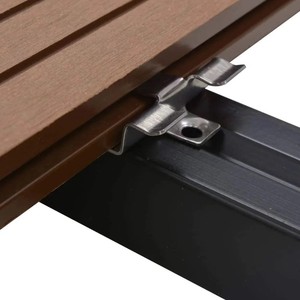 Modern <strong>WPC</strong> Deck Accessories 304 Stainless Steel <strong>Clips</strong> Flooring Deck <strong>Clips</strong> for Composite <strong>Decking</strong> 8.5mm - Product Image 1