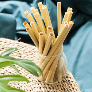 HANDCRAFTED <b>BAMBOO</b> <b>STRAWS</b> FOR GREEN FRIENDLY BEVERAGE SERVICE - Product Image 5