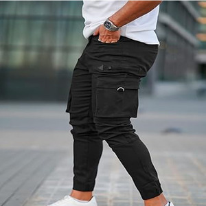 Pantalones casuales de negocios Pantalones de traje rectos para hombres caídos Pantalones de verano para hombres Pantalones largos hechos por Dress Sports - Product Image 3