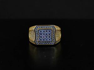 แหวนทองคำขาวชาย7.00กะรัต VVS Moissanite แหวนครบรอบ925เพชรทำจากเงินแท้ - Product Image 5