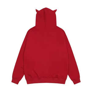 OEM Zip up Hombres Face Cover Cremallera Sudadera con capucha Impresión gráfica Full Zip Up Sudadera con capucha Logotipo personalizado 3D Espuma Puff Serigrafía Sudadera con capucha para hombres - Product Image 4