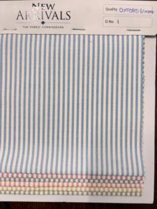 Tissu de chemise en coton poly rayé Oxford de qualité supérieure, qualité d'exportation, pour vêtements et mariages, pour garçons et filles - Product Image 5
