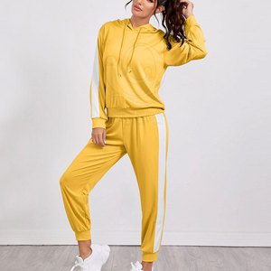 2025 meilleure qualité à la mode vêtements décontractés femmes survêtement pour adultes manches longues femmes survêtement - Product Image 4