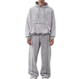 Survêtements Décontracté pour Hommes Haute Qualité Polyester Coton Impression Personnalisée Jogging Survêtement Unisexe Hommes Jogger Ensemble Vente en Gros - Product Image 1