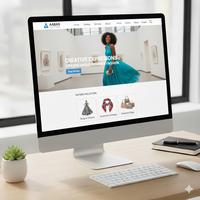 Desarrollo de sitios web de negocios de moda para mujeres profesionales, expertos web asequibles que ofrecen una solución en línea elegante y funcional