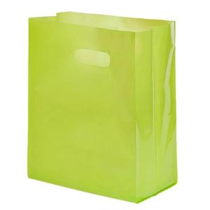 Prix d'usine Sac d'emballage en plastique imprimé de haute qualité personnalisé Sac à poignée découpée pour vêtements Marchandise Shopping Sacs-cadeaux - Product Image 1
