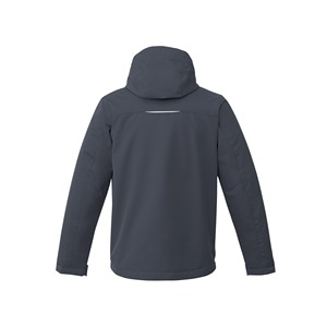 Veste imperméable en polyester polaire pour homme avec col en O - Product Image 1
