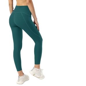 La nouvelle mode de jogging pour femmes est prête à sortir des pantalons de yoga taille haute pantalons d'exercice de poche - Product Image 2