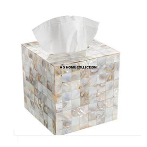 Brass Flower Premium Quality Metal Table <b>Top</b> Tissue Box Indian Fancy <b>Shiny</b> Polished Tissue Holder Handmade <b>Top</b> Metal Napkin Box - Product Image 2