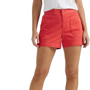 กางเกงยีนส์ขาสั้นเอวกลางเอวยืดมีกระเป๋าสำหรับใส่ประจำวัน2026 - Product Image 5