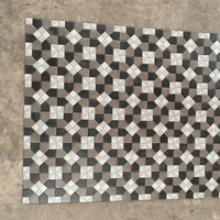 Carreaux de sol en porcelaine vitrifiée rustique robuste de 500x500mm Carreaux de stationnement classiques pour jardins extérieurs et stationnement