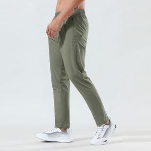<b>Men's</b> Lightweight Cotton Mid Casual Street Wear Sweatpants Pocket Flare <b>Cargo</b> Pants Custom Logo Stacked <b>Joggers</b> Straight Pattern - Product Image 2