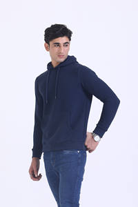 Pull marine en tricot gaufré à la mode avec poche Tissu écologique doux et confortable Option élégante Parfait pour les tenues décontractées - Product Image 3