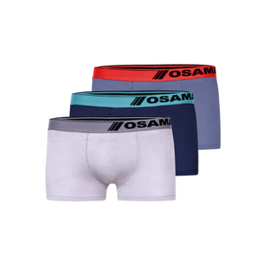 Pantalones cortos de algodón Vinh Hung Vietnam ODM para hombre, ropa interior de puntada hermosa, calzoncillos de tela fresca de 4 vías, transpirable de tiro medio, buena calidad - Product Image 4