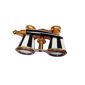 Jumelles d'opéra pour adultes avec poignée, style vintage compact, accessoire de visionnage - Product Image 1