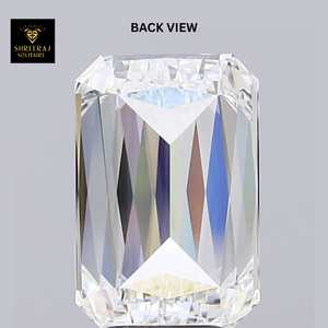 ใบรับรอง IGI เพชร HPHT CVD รูปทรง Radiant แบบเจียระไน Criss Cut เพชรเลี้ยงในห้องปฏิบัติการ น้ำหนัก 4.00 กะรัต สี EF ความสะอาด VVS - Product Image 4