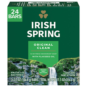 Jabón en Barra Irish Spring - Aroma Original Clean - Jabón Hidratante para Baño, Desodorante Original Irish Spring, Jabón Unisex, 3.75 - Product Image 5