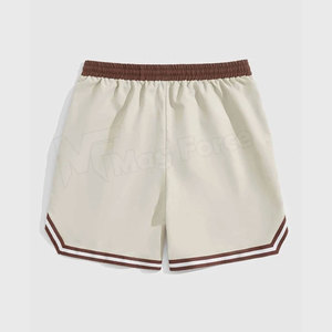 กางเกงขาสั้นผู้ชายแบบเรียบ ไม่มีลาย ปี 2026 ผลิตตามสั่งจากโรงงาน รับทำโลโก้ตามต้องการ พร้อมจำหน่าย - Product Image 2