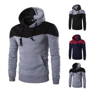 Sweats à capuche en molleton épais et uni de conception personnalisée pour sports professionnels Sweats à capuche personnalisés en coton imprimé avec logo personnalisé pour hommes - Product Image 6