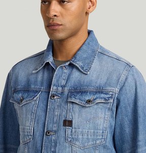 Chaquetas de moda para hombre, chaqueta vaquera informal para hombre, Chaqueta vaquera azul clásica, ropa de calle, prendas de vestir exteriores, abrigo de primavera y otoño, logotipo personalizado - Product Image 2