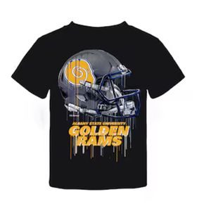 Camiseta Transpirable Personalizada de la Universidad Estatal de Albany, Ropa Deportiva Informal de Verano para Padres, Uniforme de Equipo Universitario HBCU, Venta al por Mayor - Product Image 3