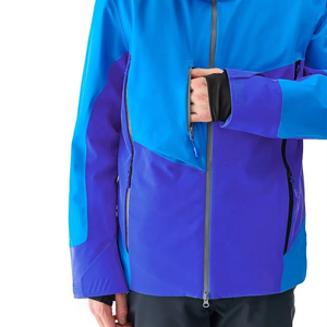 Combinaison de ski à logo personnalisé, très demandée, avec col à capuche et fermeture éclair respirante, faible MOQ, dernier design - Product Image 4