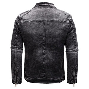 Vente chaude Hommes Veste en jean moderne Respirant Veste en jean de qualité supérieure pour hommes Tissu doux et confortable - Product Image 2