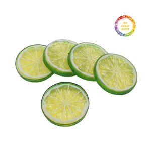 Tranches de citron vert séchées vertes et jaunes, conçues pour la décoration de boissons, le style culinaire et les projets créatifs avec une offre stable - Product Image 5