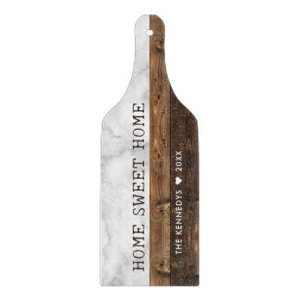 Juego de tabla de cortar de mármol y madera rectangular sostenible Forma múltiple y material Diseño personalizado y forma Aspecto versátil - Product Image 4