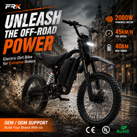 Vélo électrique 1500W 48V 20A 110N.m, vitesse élevée 60 km/h, autonomie 40 km, 30 °   Cadre en alliage d'aluminium pour la randonnée, pneus de 19 pouces, 7 vitesses