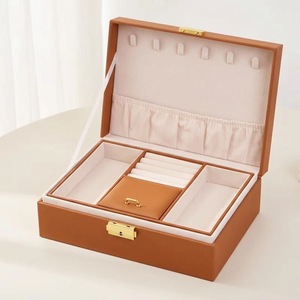 Boîte de rangement à bijoux multifonctionnelle de grande capacité, style luxueux et nouveau - Product Image 2