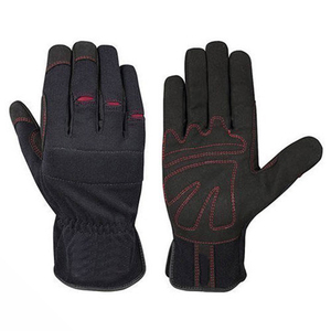 ถุงมือช่างแบบมีความยืดหยุ่นสำหรับงานหนักถุงมือใส่สบายแบบเต็มนิ้ว - Product Image 1