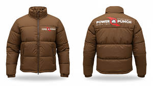 Chaqueta acolchada de invierno para hombre con cremallera, impermeable, transpirable, a prueba de viento y logotipo frontal, estilo informal, suministro ODM para exteriores - Product Image 4