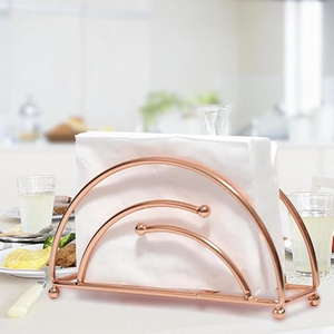Fabulous Design Gold Metal Napkin Holder Custom Shape & Size Modern Finest Quality <b>Table</b> Decor Wedding Use - Product Image 2