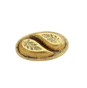 Alliant élégance, force et charme éternel avec notre magnifique bol de dattes métallique avec plateau cadeaux de pendaison de crémaillère - Product Image 4