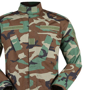 Último diseño personalizar Logo uniforme de seguridad de alta calidad Multi bolsillos uniformes tácticos al aire libre traje de camuflaje para hombres - Product Image 4