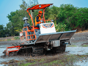 รถแทรกเตอร์ตีนตะขาบอเนกประสงค์ HOGICO HG80VN Turbo สำหรับงานไถพรวน ขนย้าย และปรับระดับพื้นดิน - Product Image 2