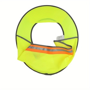 UV dayanıklı yansıtıcı emniyet kaskı ile katlanabilir güneşlik kum geçirmez inşaat kap güvenli açık iş için - Product Image 2
