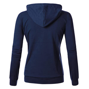 Vêtements décontractés de couleur unie sweats à capuche respirants pour femmes sweats à capuche coupe ajustée lourds fabriqués au Pakistan - Product Image 3