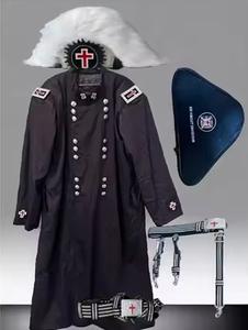 Uniformes Masónicos de Caballero Templario Bordados de Alta Calidad al por Mayor con Accesorios, Tela de Lona, Cruz Roja, Insignia Masónica - Product Image 5