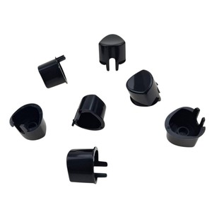 Puntas de adaptador de plástico eficientes negras portátiles compactas para electrónica - Product Image 6