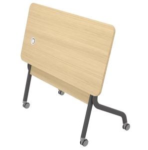 Thiết kế hiện đại chuyển đổi văn phòng bàn bền vật liệu kim loại có thể gập lại đào tạo bảng với Modular tính năng - Product Image 3